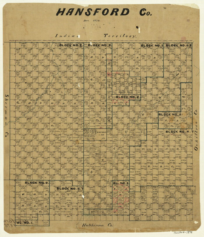 3623, Hansford County, General Map Collection