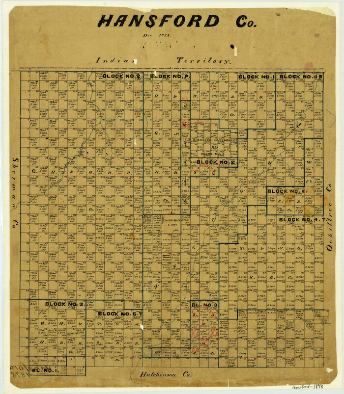 3623, Hansford County, General Map Collection