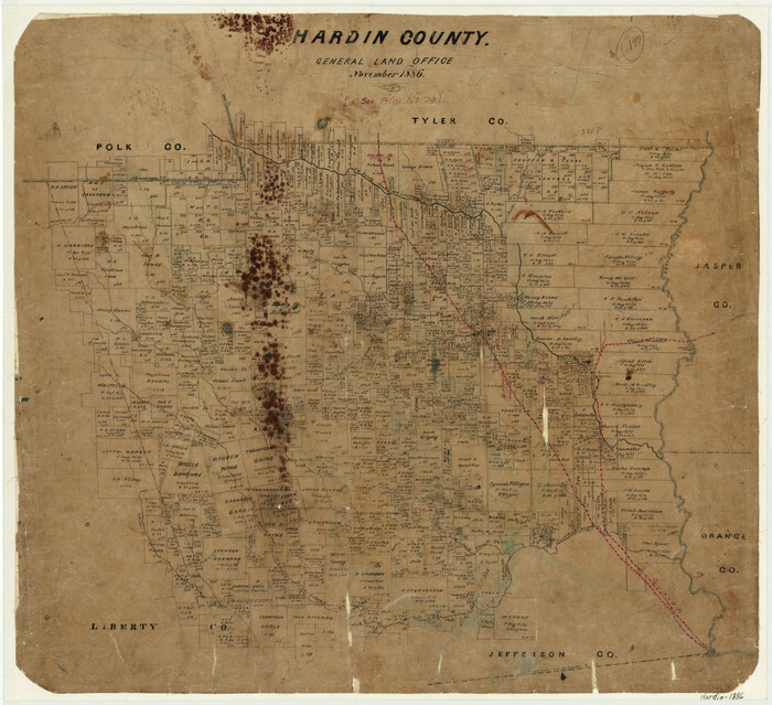 3631, Hardin County, General Map Collection