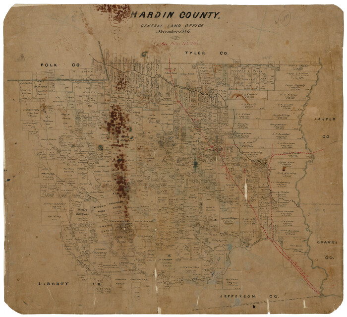 3631, Hardin County, General Map Collection