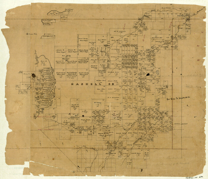 3644, Haskell County, General Map Collection