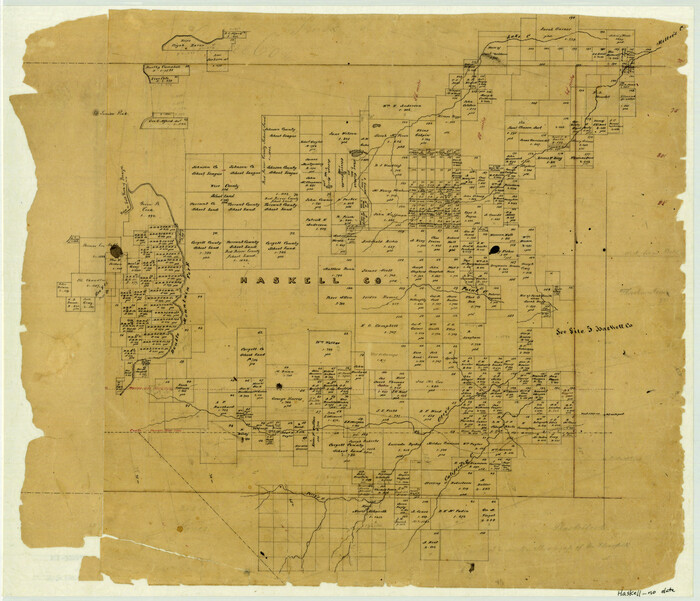 3644, Haskell County, General Map Collection