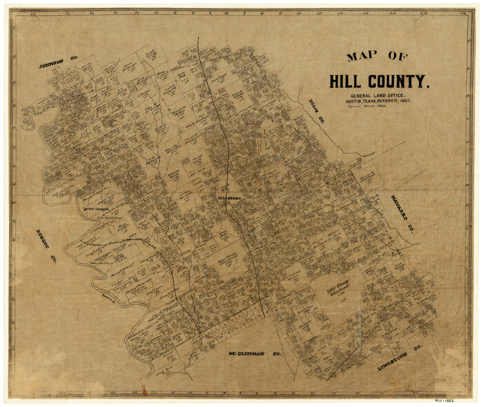 3669, Map of Hill County
