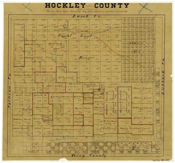 3675, Hockley County, General Map Collection