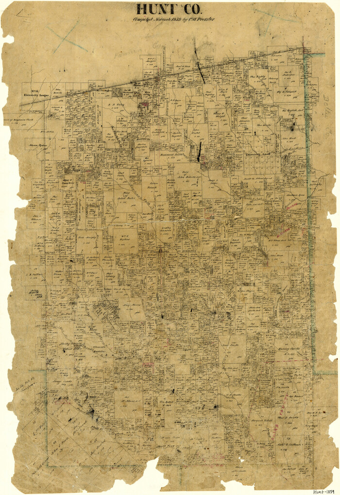 3688, Hunt County, General Map Collection
