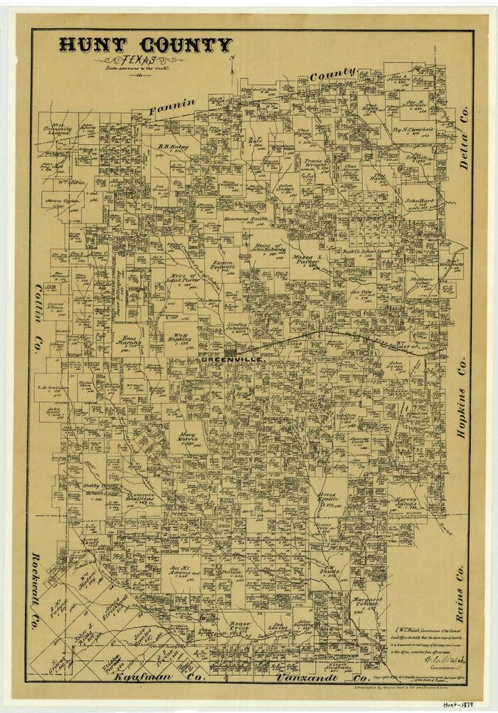 3692, Hunt County, General Map Collection
