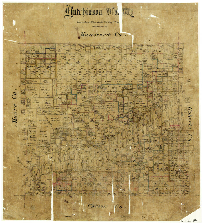 3694, Hutchinson County, General Map Collection