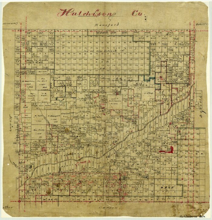 3695, Hutchinson County, General Map Collection