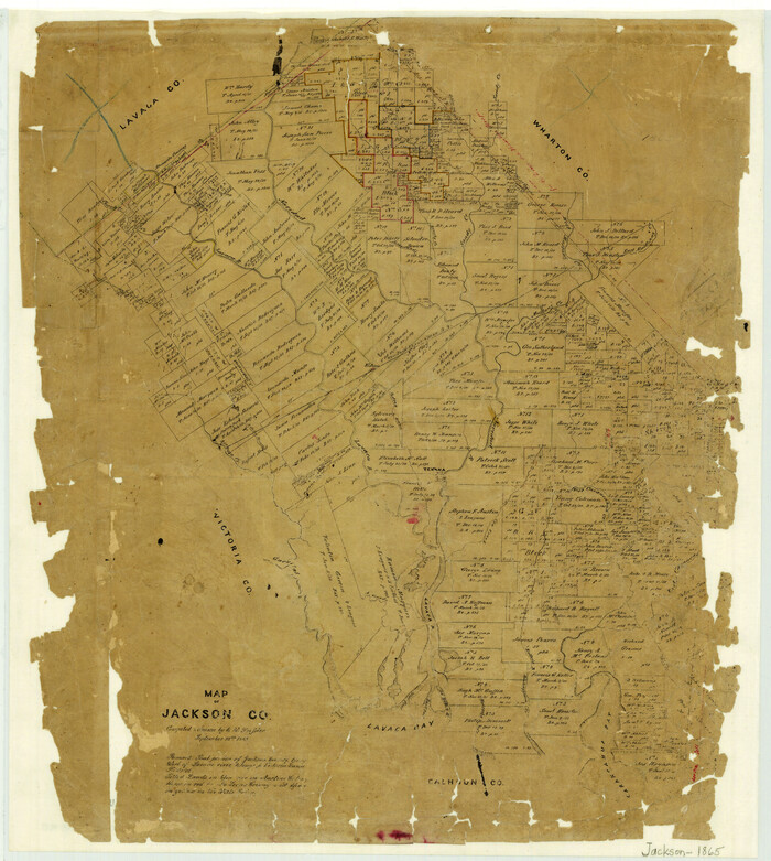 3709, Map of Jackson County, General Map Collection
