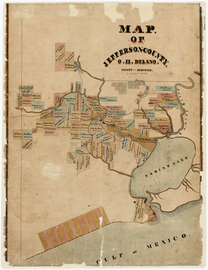 3726, Map of Jefferson County, General Map Collection