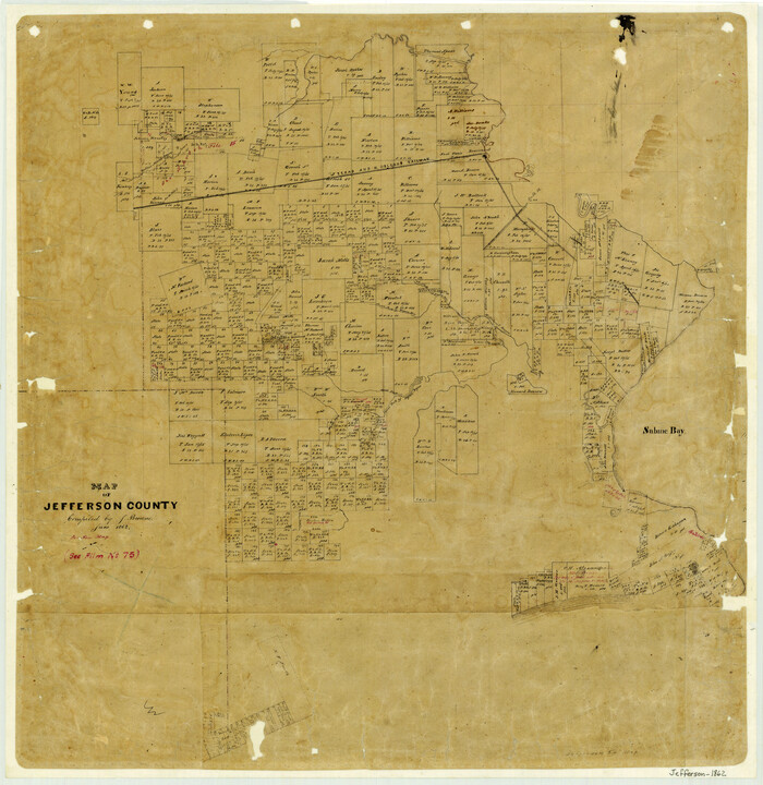 3727, Map of Jefferson County, General Map Collection