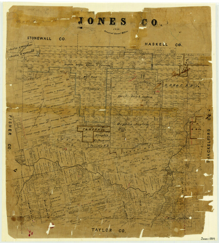 3738, Jones County, General Map Collection