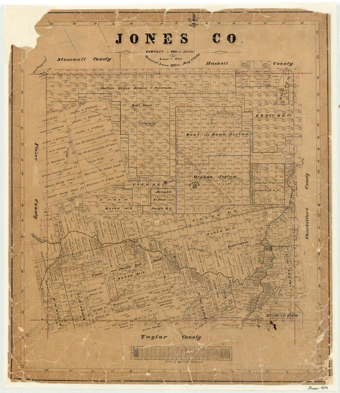 3740, Jones County, General Map Collection