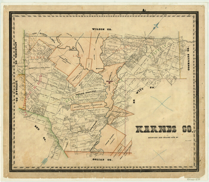 3746, Karnes County, General Map Collection