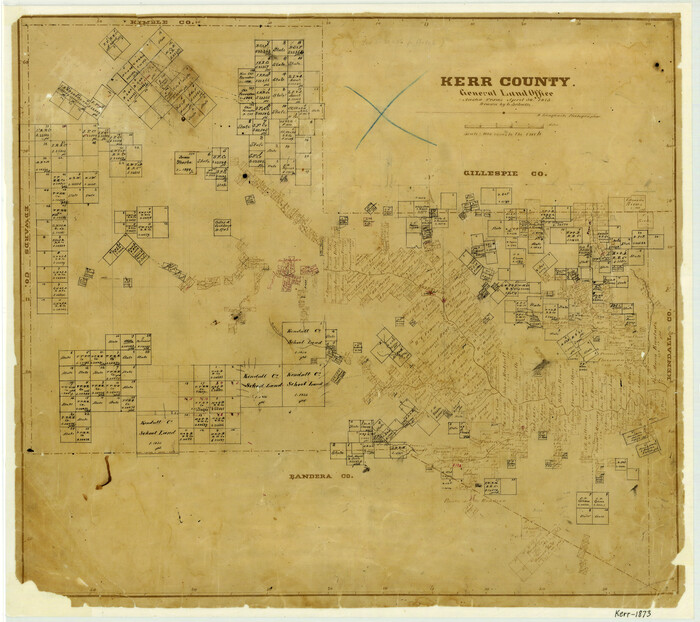 3761, Kerr County, General Map Collection