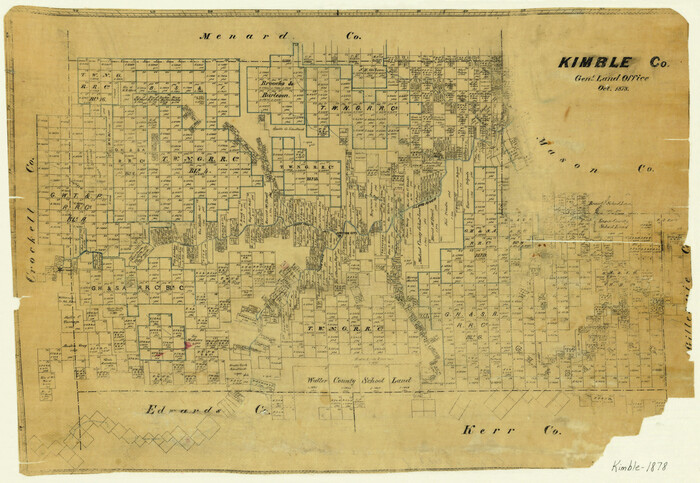 3767, Kimble County, General Map Collection
