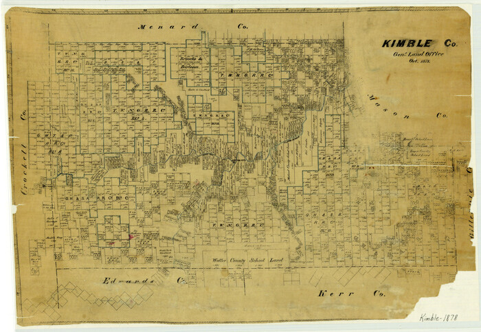 3767, Kimble County, General Map Collection
