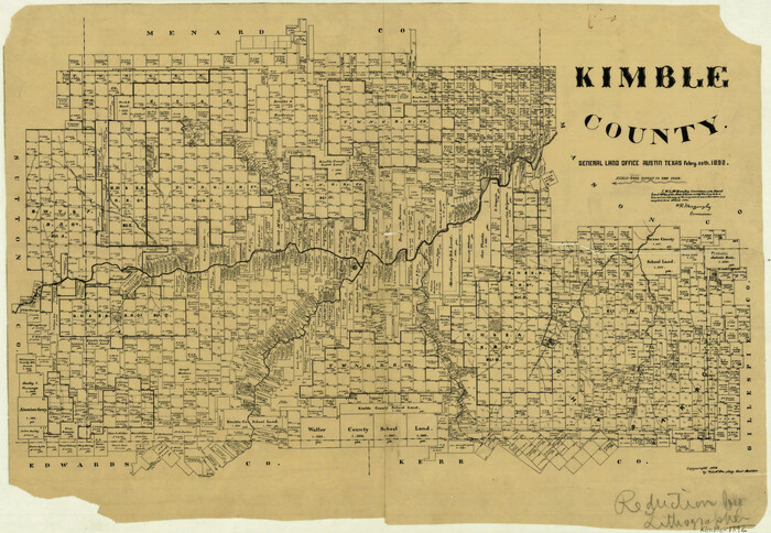 3770, Kimble County, General Map Collection
