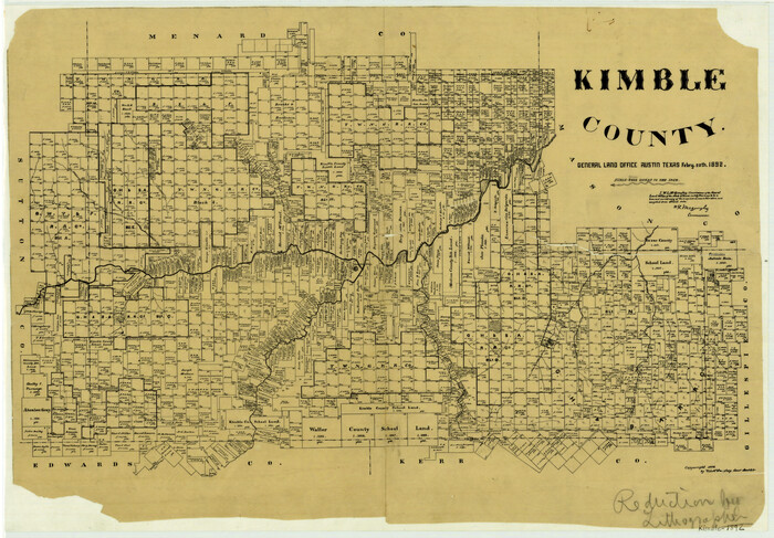3770, Kimble County, General Map Collection