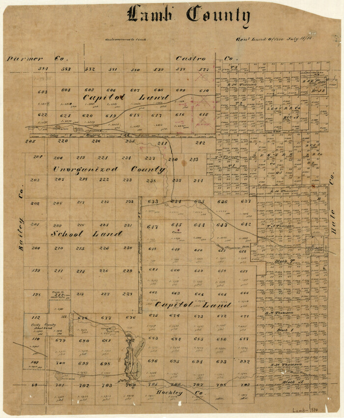3790, Lamb County, General Map Collection

