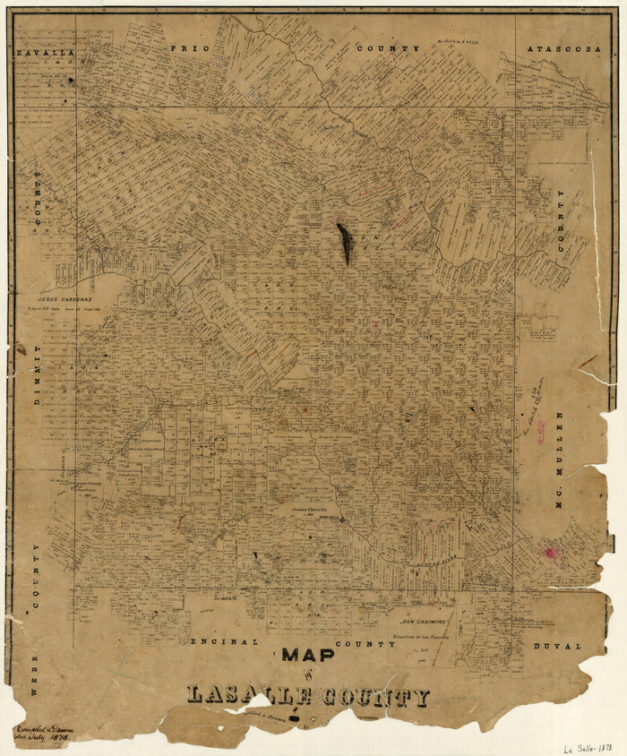 3798, Map of La Salle County, General Map Collection