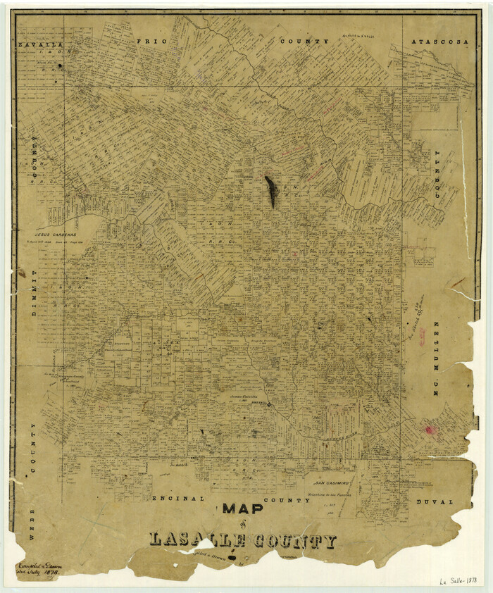 3798, Map of La Salle County, General Map Collection
