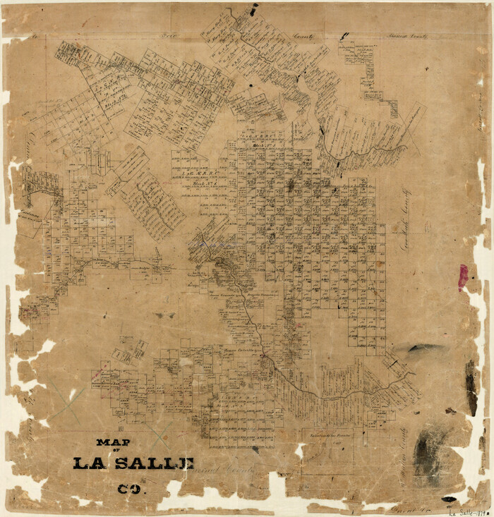 3799, Map of La Salle County, General Map Collection
