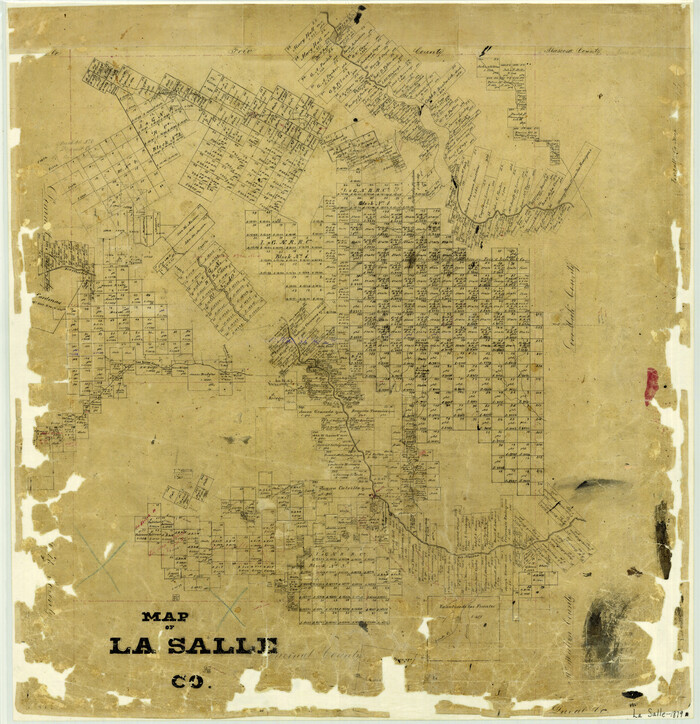 3799, Map of La Salle County, General Map Collection