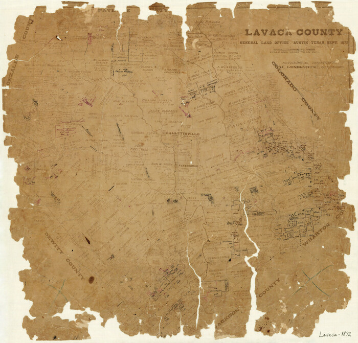 3803, Lavaca County, General Map Collection
