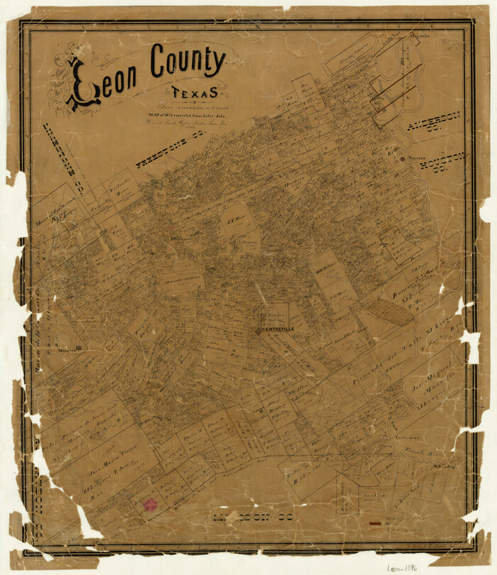 3806, Leon County Texas, General Map Collection