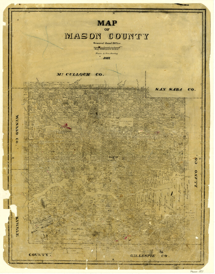3836, Map of Mason County, General Map Collection
