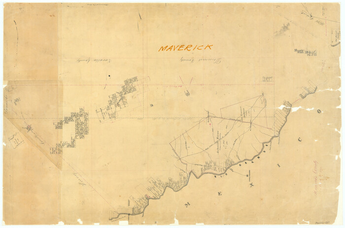 3847, Maverick County, General Map Collection
