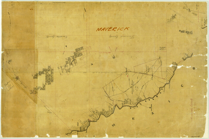 3847, Maverick County, General Map Collection