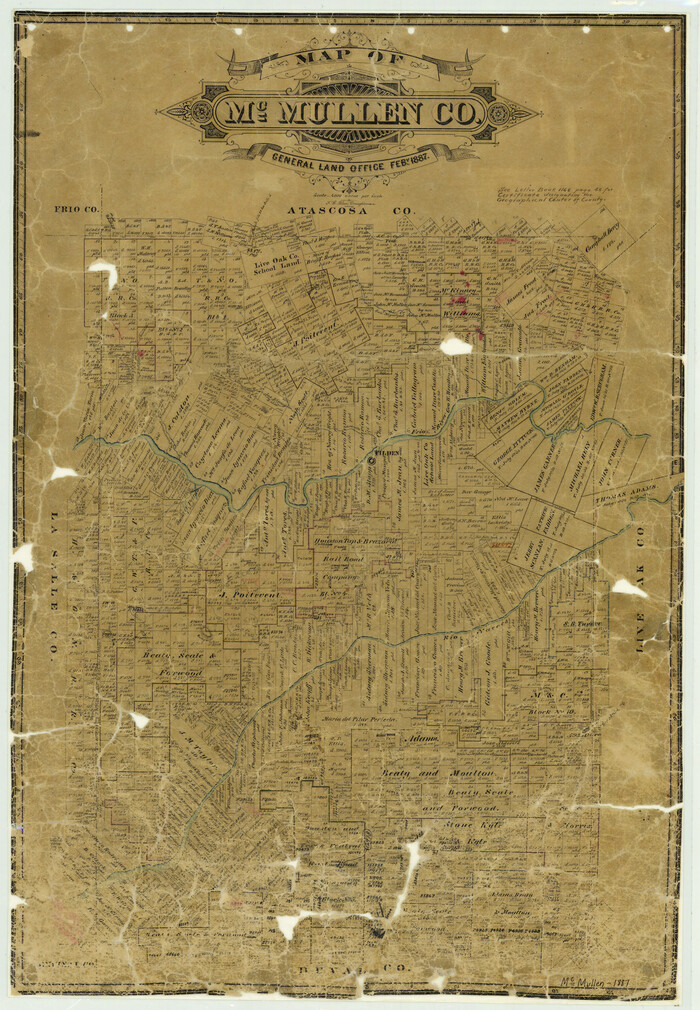 3866, Map of McMullen County, General Map Collection