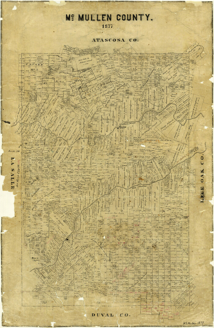 3867, McMullen County, General Map Collection
