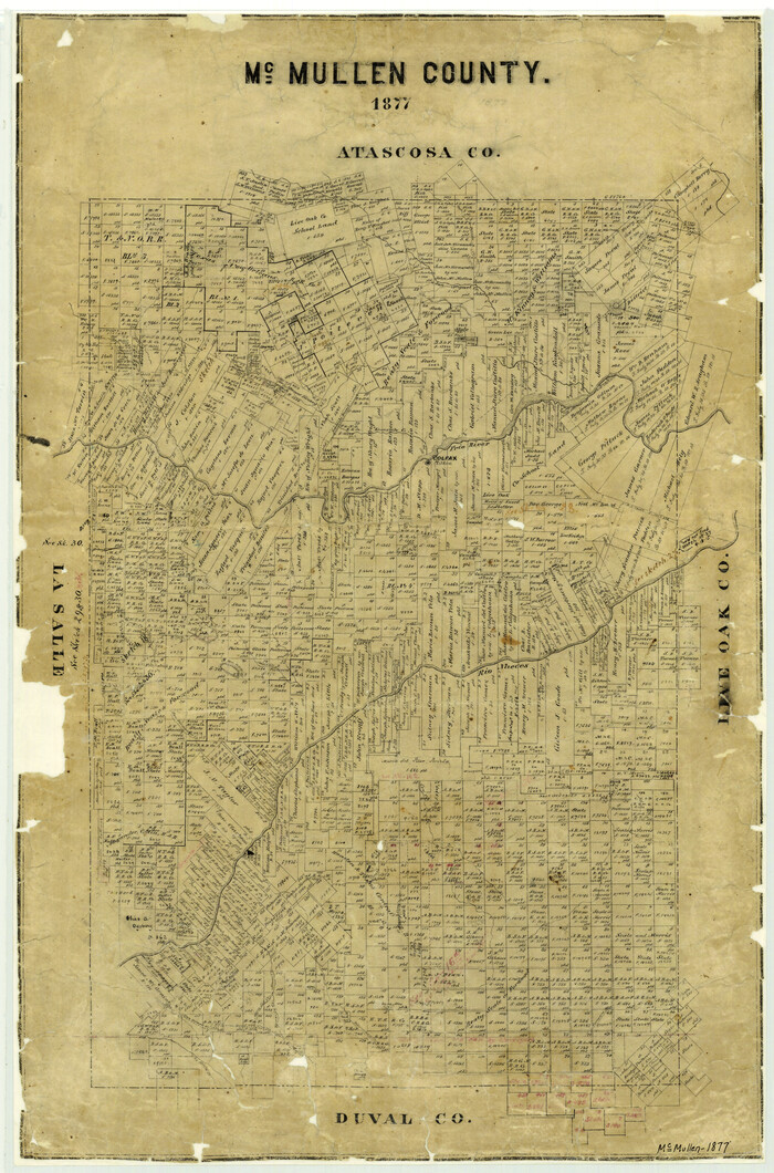 3867, McMullen County, General Map Collection