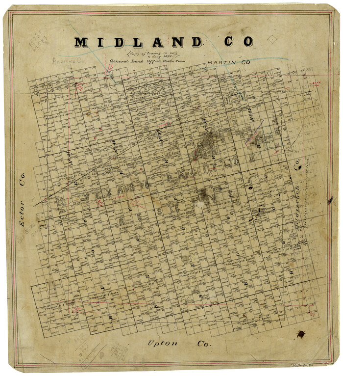 3878, Midland County, General Map Collection