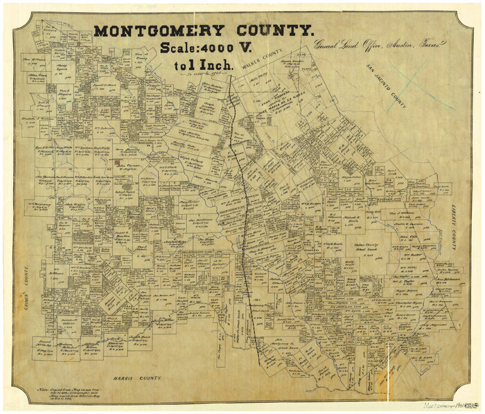 3898, Montgomery County, General Map Collection