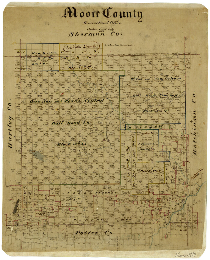 3899, Moore County, General Map Collection