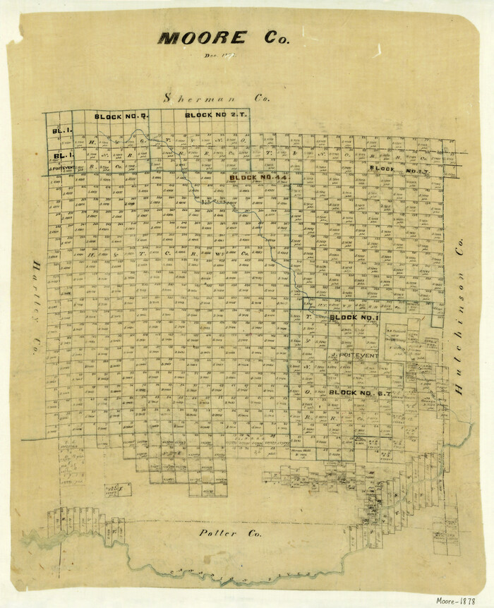 3901, Moore County, General Map Collection
