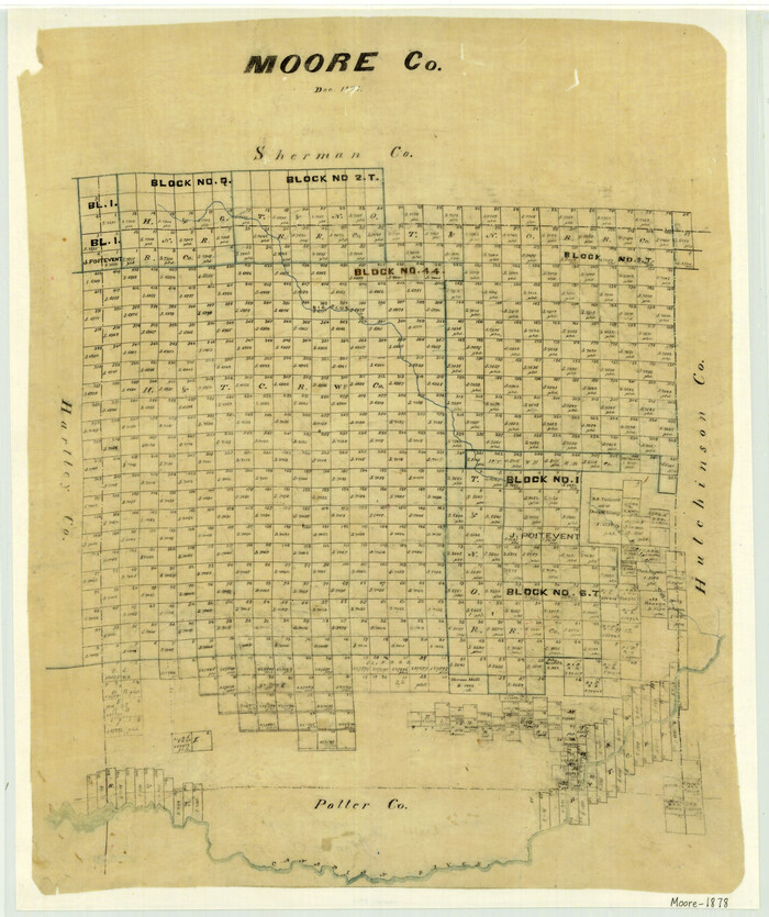 3901, Moore County, General Map Collection