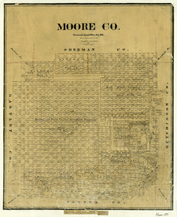 3902, Moore County, General Map Collection
