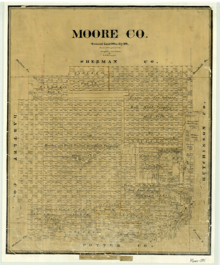 3902, Moore County, General Map Collection
