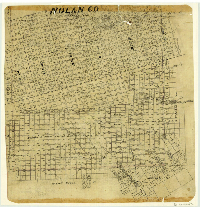 3916, Nolan County, General Map Collection