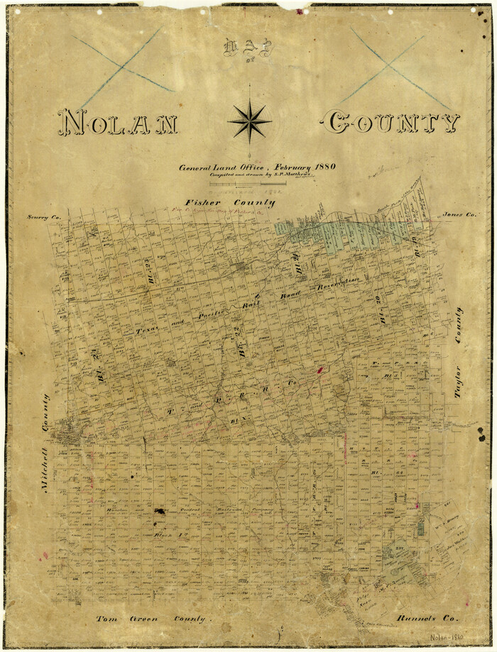 3917, Nolan County, General Map Collection