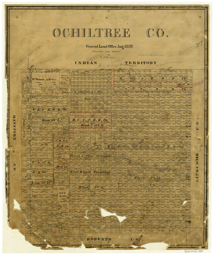 3923, Ochiltree County, General Map Collection