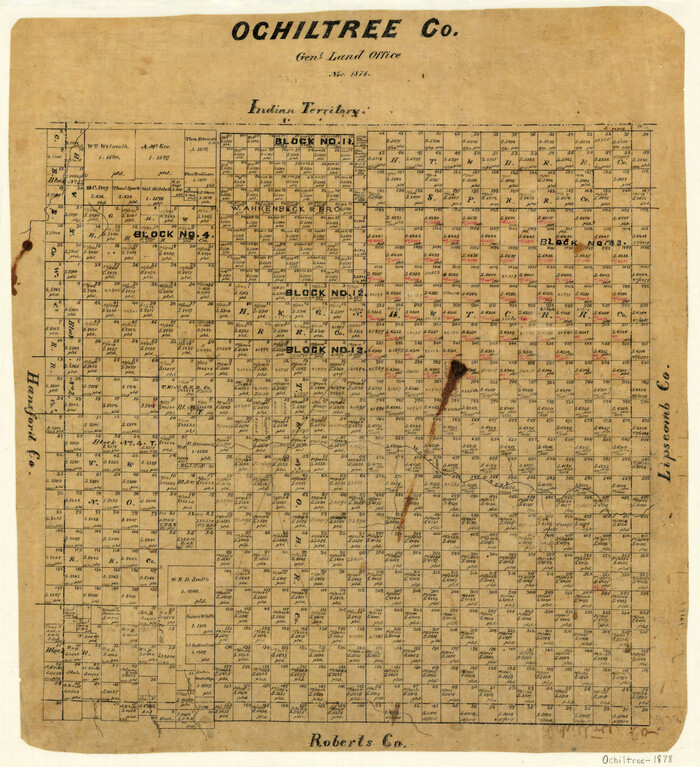 3924, Ochiltree County, General Map Collection
