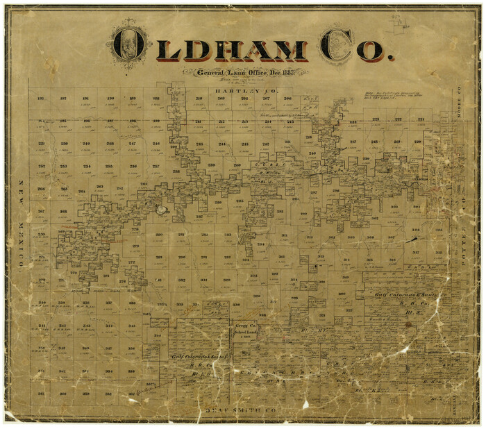 3927, Oldham County, General Map Collection