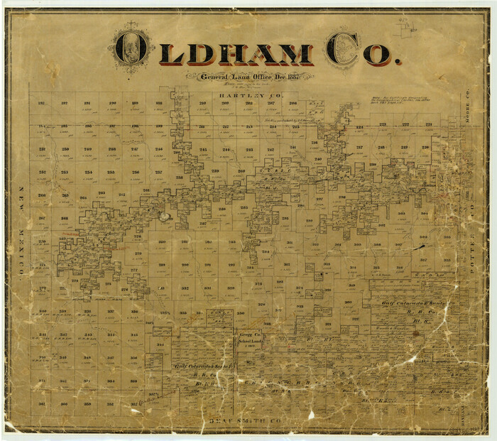 3927, Oldham County, General Map Collection