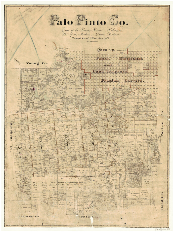 3934, Palo Pinto County, General Map Collection